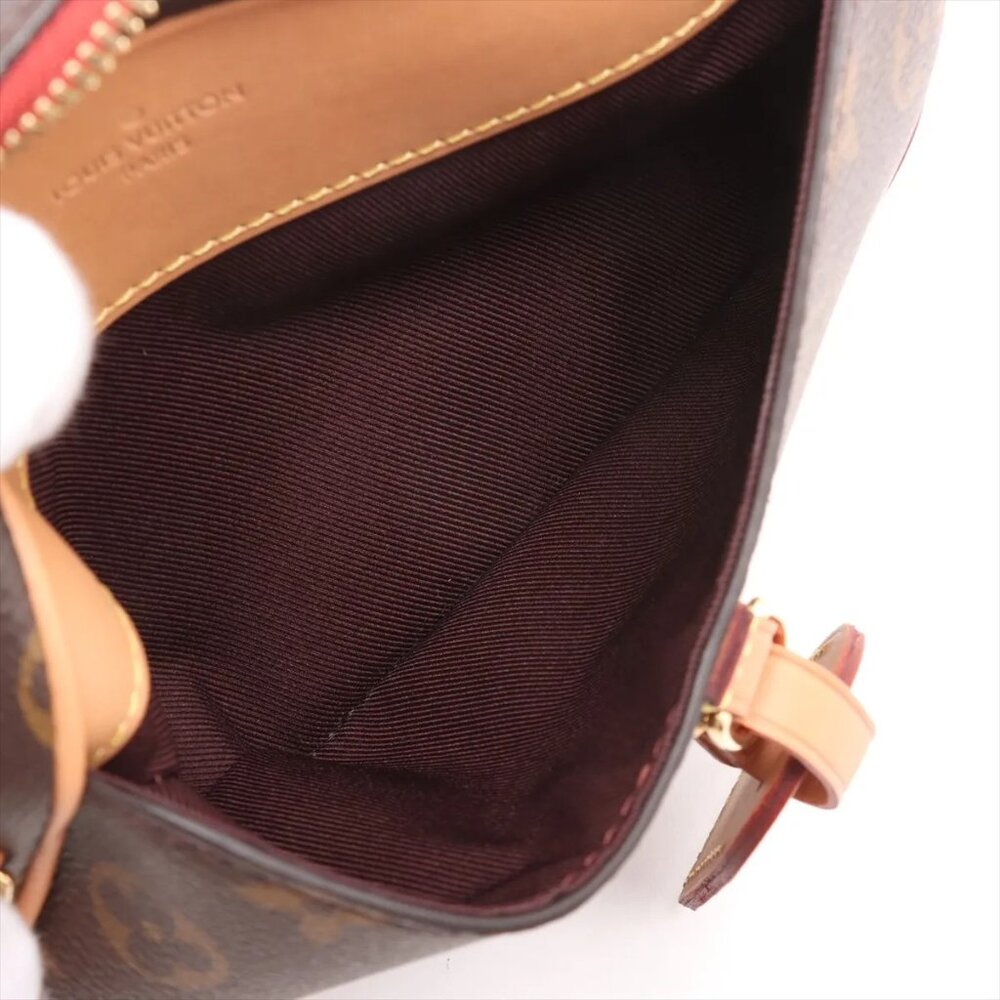 👜 Louis Vuitton Monogram Deauville Mini Brown M45528 - Picture 8 of 13